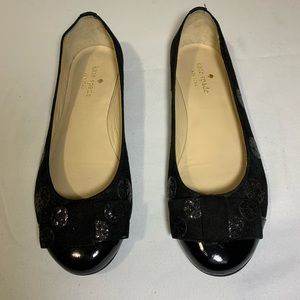 Kate Spade Black Flats